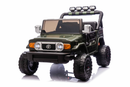 SaveJoy 24V 2 Seater Ride on Toys for Toddlers, TOYOTA FJ Electricos Cars for Kids with Remote Control