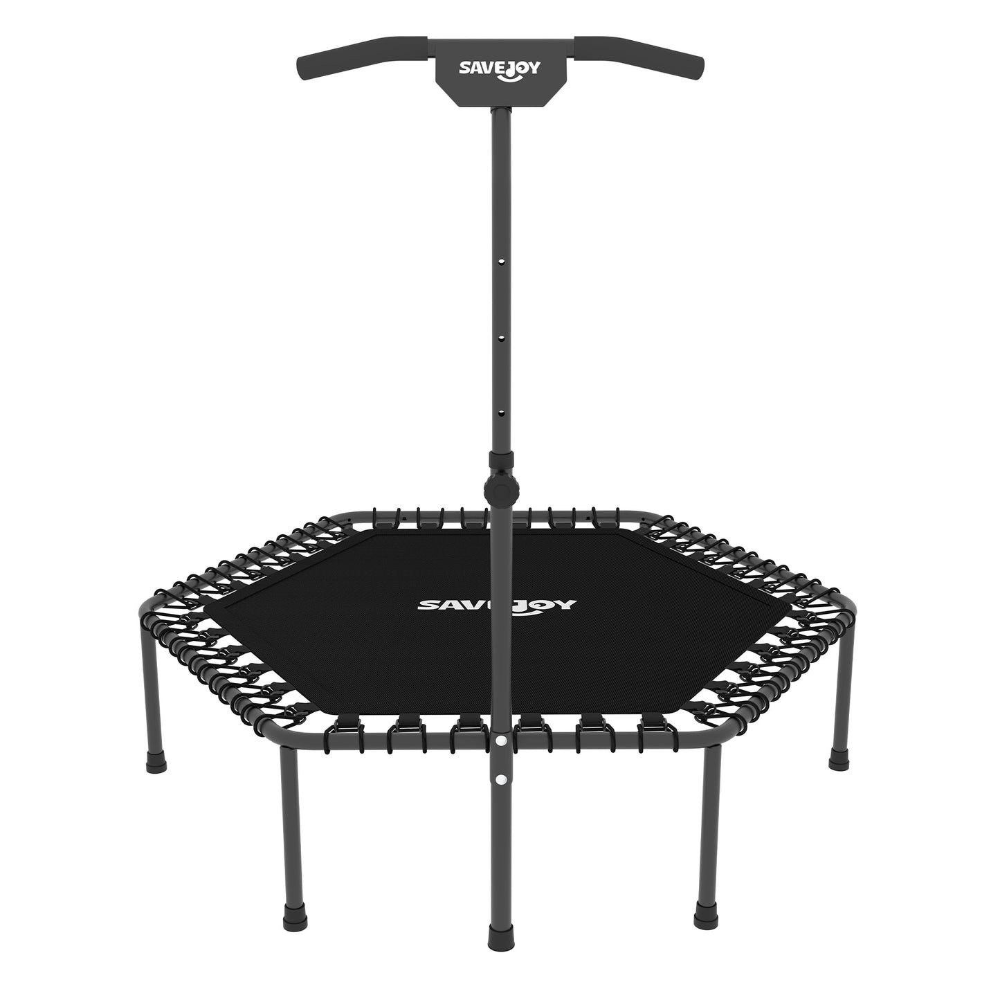 SaveJoy 40'' Rebounder Trampoline for Adults, Mini Trampoline for Adults Kids, Exercise Workout Fitness Trampolines