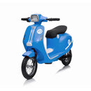 SaveJoy 24V Retro Ride-On Motorcycle for Kids Ages 8+, LED Light-Up Electric Scooter Toy,Durable Outdoor Gift for Boys & Girls