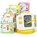 SaveJoy Toddler Learning Toys, Talking Flash Cards with Drawing Tablet, Sensory Toys with Autism for Kids Boys Girls 1-6