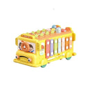 SaveJoy Baby Busy Bus Learning Toy Montessori Toddler Sensory Toys,Educational Gifts for Kids Boys & Girls