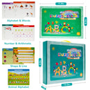 Kids Busy Book, Preschool Learning Toys Educational Game, Practice Book for Boys & Girls