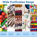 Fruit and Vegetable Cleaner Machine, CAUTUM Wireless Food Washing Machine for Cleaning Fruit, Meat, Toys