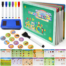 Kids Busy Book, Preschool Learning Toys Educational Game, Practice Book for Boys & Girls