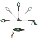 ORFELD 32" Foldable Trash Grabber Reaching Tool, Lightweight Picker Upper Tool for the Elderly Collection Clean-up