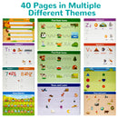 Kids Busy Book, Preschool Learning Toys Educational Game, Practice Book for Boys & Girls