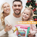 Plastic 8 in 1 Hammering Pounding Toy, Fishing Game for Kids, Montessori Educational Toys for 1 2 3 Year Old Toddler Activities Toy