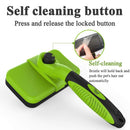 ORFELD Self Cleaning Slicker Brush, Shedding and Grooming Tool for Pets, for Large Medium Small Sensitive Long or Short Hair Dogs, Cats