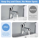 Silicone Faucet Mat for Kitchen, Sink Splash Guard, Sink Draining Pad Behind Faucet, Kitchen Sink Accessories, Faucet Absorbent Mat