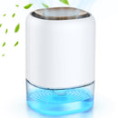Dehumidifier, 38oz 1100ml Dehumidifiers, 2200 Cubic feet 240sq ft Dehumidifier with 7 Colors LED Light and Auto Shut-off for Basements, Bathroom, Bedroom