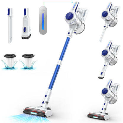 ORFELD Cordless Vacuum Cleaner, 35KPa 45mins Stick Vacuum Lightweight for Hardwood Carpet Pet, V19