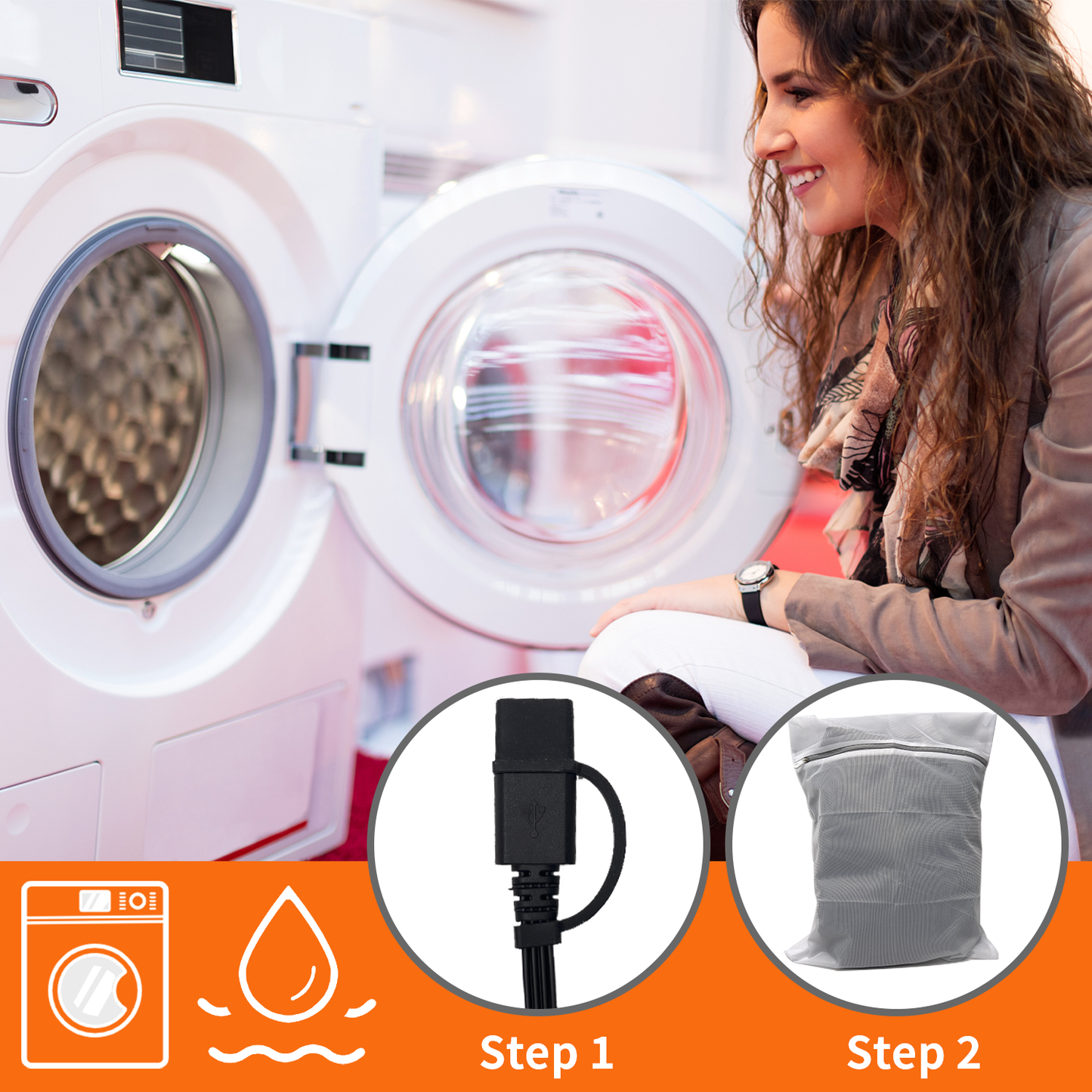 Men's Heated Vest with Battery Pack (Black,M)