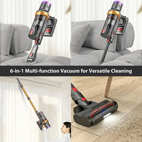 ORFELD Cordless Vacuum Cleaner, 24000Pa Powerful Suction Stick Vacuum online 40 mins Ru