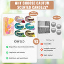 Orfeld Scented Candles Gifts for Women, 6 Pack Jar Candles Home Scented for Birthday, Valentines Day