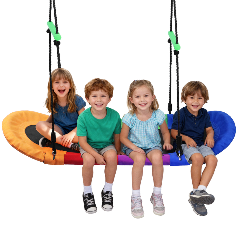 SaveJoy Outdoor Swing, Giant Tree Swing for Kids Todderls Adults
