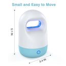 ORFELD Portable Ozone Generator, HOMPANY Mini Ozone Generator with LED Indicator Light for Car, Shoe Cabinet, Wardrobe, Room, RV, Pet Home