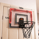SaveJoy Indoor Basketball Hoop, over the Door Basketball Hoop with Balls, Mini Hoop for Kids Toddlers Boys 2-4-8