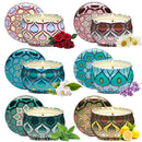 Orfeld Scented Candles Gifts for Women, 6 Pack Jar Candles Home Scented for Birthday, Valentines Day