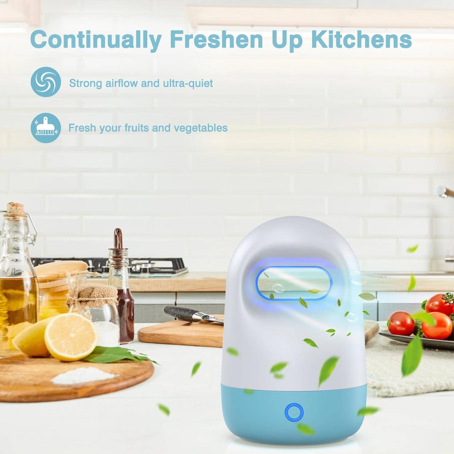 ORFELD Portable Ozone Generator, HOMPANY Mini Ozone Generator with LED Indicator Light for Car, Shoe Cabinet, Wardrobe, Room, RV, Pet Home