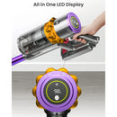 ANYSON Cordless Vacuum Cleaner, 50Kpa Stick Vacuum, 70min Runtime Floor Pet Carpet Vacuum, Purple