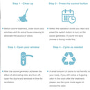 ORFELD Portable Ozone Generator, HOMPANY Mini Ozone Generator with LED Indicator Light for Car, Shoe Cabinet, Wardrobe, Room, RV, Pet Home