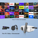 ORFELD Mini Projector, Native 1080P Outdoor Movie Projector, Led HDMI Projector, 9000 Lux x120"