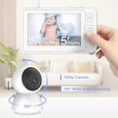 CAUTUM Video Baby Monitor, Indoor Security Camera for Baby Monitor, 720p HD Resolution, Lullaby Player