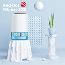 Dehumidifier, 38oz 1100ml Dehumidifiers, 2200 Cubic feet 240sq ft Dehumidifier with 7 Colors LED Light and Auto Shut-off for Basements, Bathroom, Bedroom