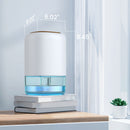 Dehumidifier, 38oz 1100ml Dehumidifiers, 2200 Cubic feet 240sq ft Dehumidifier with 7 Colors LED Light and Auto Shut-off for Basements, Bathroom, Bedroom