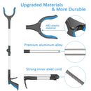 Reacher Grabber Tool, ORFELD Lightweight Handy Trash Claw Grabber Reaching Assist Pick up Tool Blue