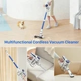 ORFELD Cordless Vacuum Cleaner, 35KPa 45mins Stick Vacuum Lightweight for Hardwood Carpet Pet, V19