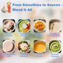 ORFELD Personal Portable Blender, Small Kitchen Appliances Blender Cup for Shakes and Smoothies Rechargeable Shaker Bottle, 20oz