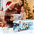 aveJoy Remote Control Cars, RC Car Recreational Vehicle, Toys Campervan RC Motorhome for Kids Boys Girls, with Playset, Pink