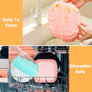 Air Fryer Silicone Liners, CAUTUM 2 Pack 8.3inch Reusable Baking Basket, Kitchen Airfryer Square Pot