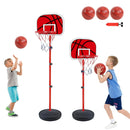 SaveJoy Basketball Hoop for Kids, Adjustable Indoor Basketball Hoop for Age 2-5-8