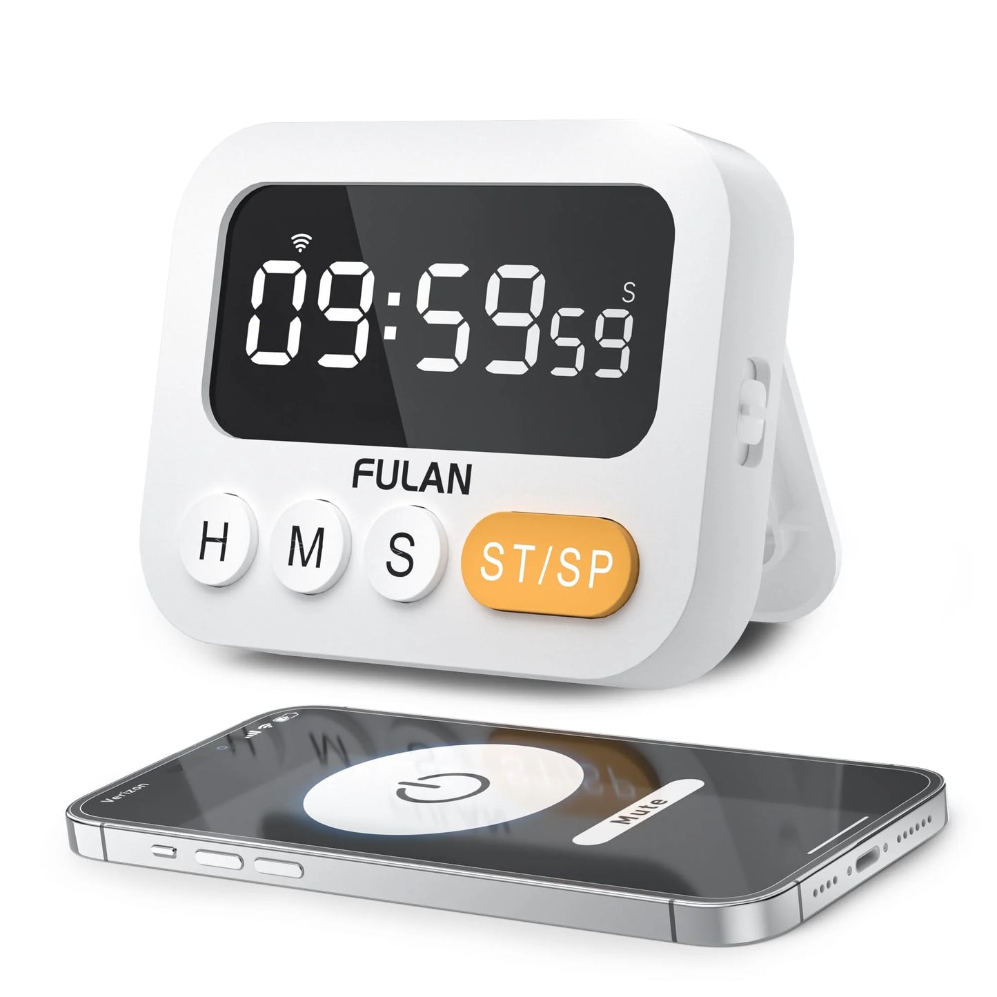 CAUTUM Kitchen and Event Timer Visual Timer for Classroom Cooking Fitness Baking Studying Teaching