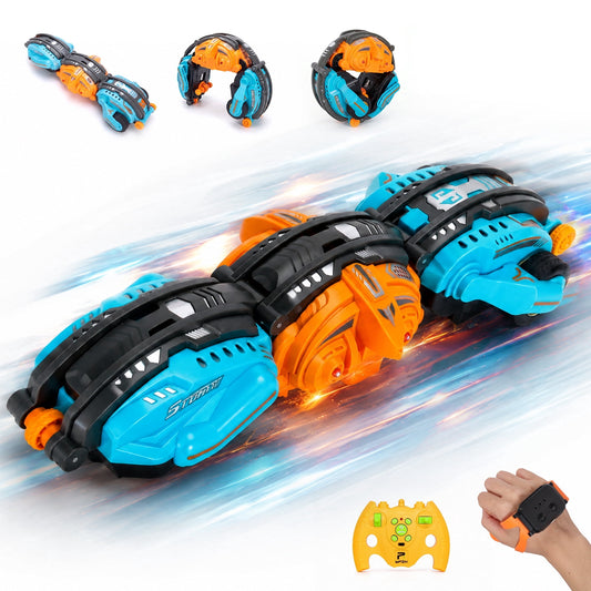 SaveJoy Gesture Sensing Remote Control Car, RC Twist Stunt Car, RC Car Deformed Car Toys for Boys Kids age 6-12 Birthday Gift