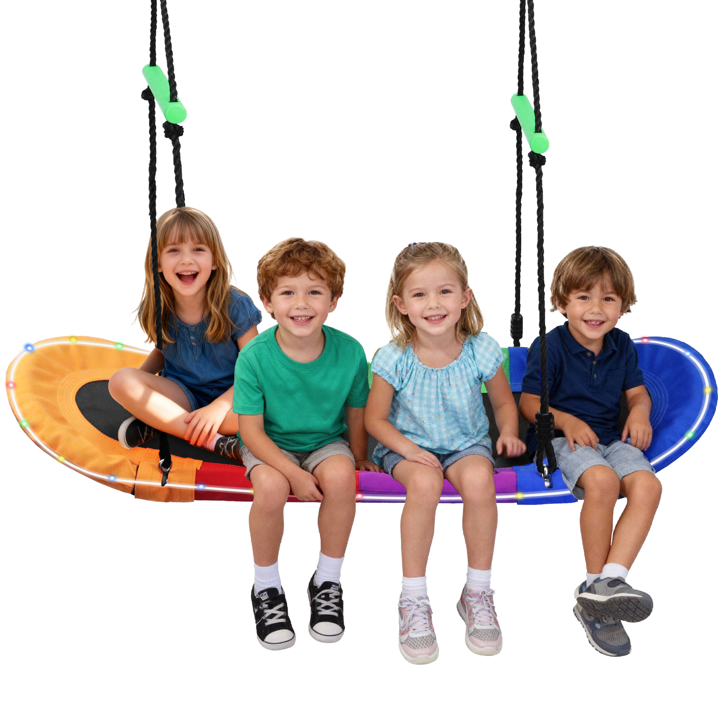 SaveJoy Outdoor Swing, Giant Tree Swing for Kids Todderls Adults