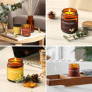 ORFELD Scented Candles Set, 4 Pack 32oz Soy Candles for Home Scented, Gifts for Women Men