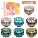 Orfeld Scented Candles Gifts for Women, 6 Pack Jar Candles Home Scented for Birthday, Valentines Day