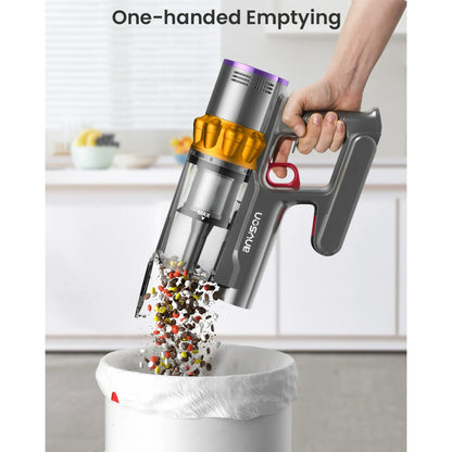 ANYSON Cordless Vacuum Cleaner, 50Kpa Stick Vacuum, 70min Runtime Floor Pet Carpet Vacuum, Purple