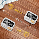 CAUTUM Kitchen and Event Timer Visual Timer for Classroom Cooking Fitness Baking Studying Teaching