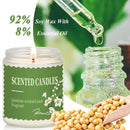 ORFELD Scented Candles Set, 4 Pack 32oz Soy Candles for Home Scented, Gifts for Women Men