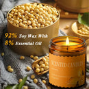 ORFELD Scented Candles Set, 4 Pack 32oz Soy Candles for Home Scented, Gifts for Women Men