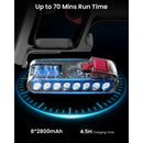 ANYSON Cordless Vacuum Cleaner, 50Kpa Stick Vacuum, 70min Runtime Floor Pet Carpet Vacuum, Purple