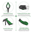 ORFELD Reacher and Grabber, 32" Foldable Rotatable Pick up Tool, Easy to Store Grabbers for Reaching
