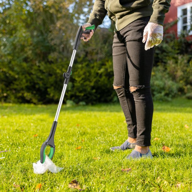 ORFELD Foldable Trash Picker Grabber, 32" Reachers and Grabbers for The Elderly