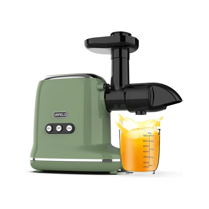 Orfeld cold press top juicer