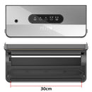 FEZEN Vacuum Sealer Machine, Automatic Food Sealer for Food Savers with Starter Kit, Dry & Moist Modes, LED Screen Indicator, Compact Vacuum Sealer, Easy to Clean, Silver&Black