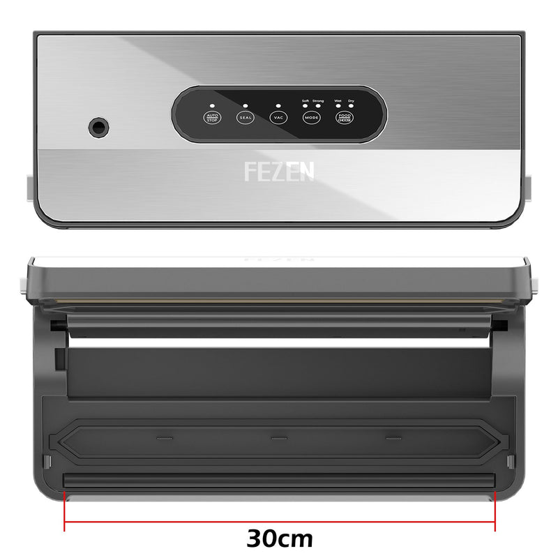 FEZEN Vacuum Sealer Machine for Food, Food Saver Machine 5-in-1 Food Sealer  Automatic Vacuum Air Sealing Machine for Dry/Moist Food Storage with